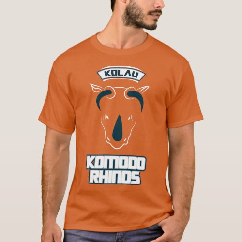 Kolau Komodo Rhinos  T_Shirt