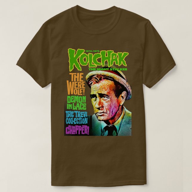 Kolchak The Night Stalker style 2 by HomeStudio T-Shirt (Design Front)