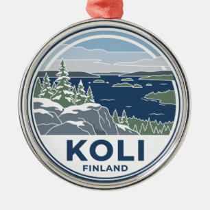 Koli National Park Finland Metal Ornament