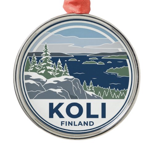 Koli National Park Finland Metal Ornament