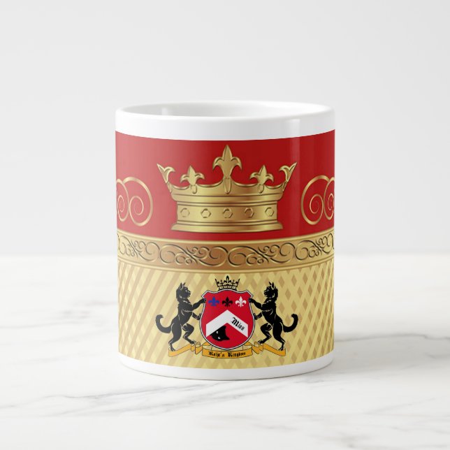 Kolja's Kingdom Royal Jumbo Mug! Giant Coffee Mug (Front)