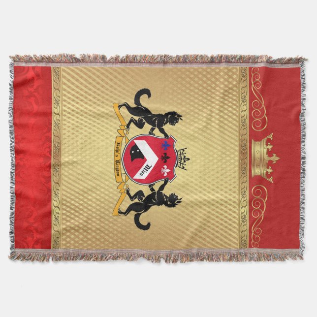 Kolja's Kingdom Royal Throw Blanket! Throw Blanket (Front)