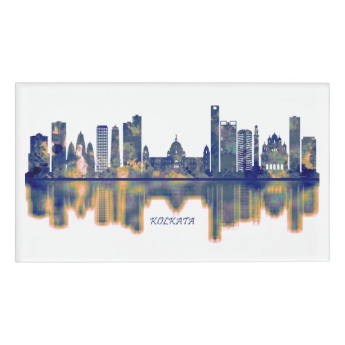 Kolkata Skyline Name Tag