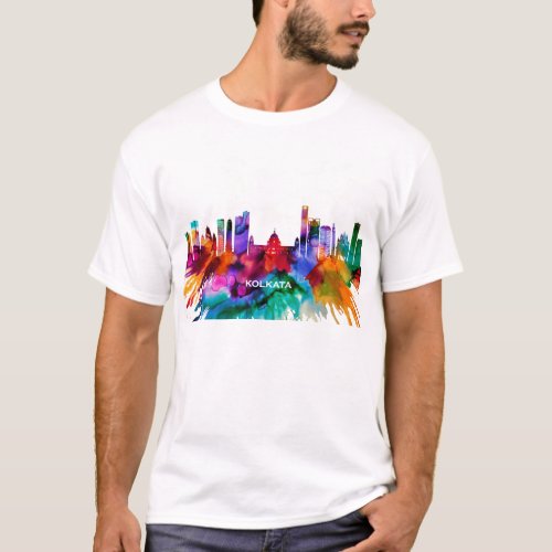 Kolkata Skyline T_Shirt