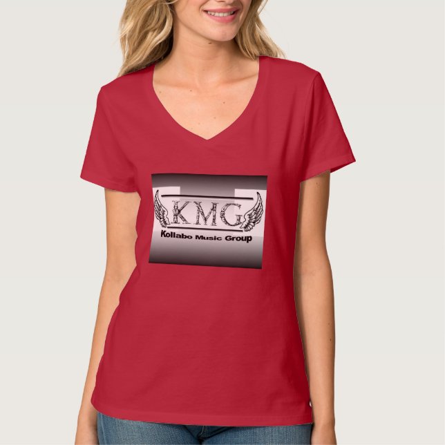 KOLLABO WOMEN'S NANO V-NECK T-SHIRT (Front)
