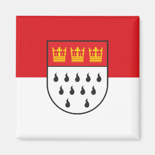 Koln city flag germany symbol Cologne Köln Magnet