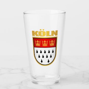 Koln (cologne) Glass by NativeSon01 at Zazzle