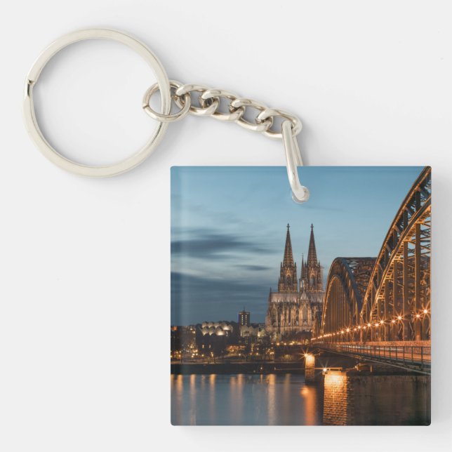 Köln Germany Poster Keychain (Front)