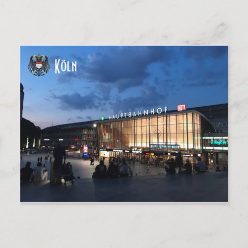Koln Hauptbahnhof Postcard