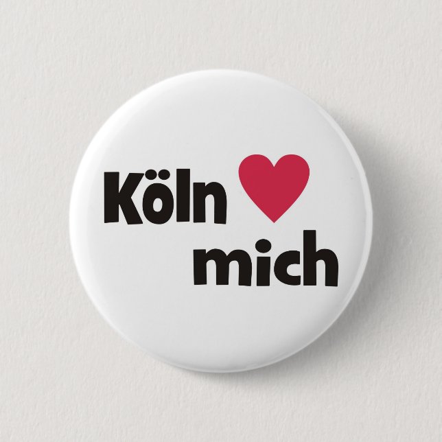 Köln Pinback Button (Front)