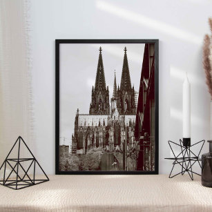 Kölner Dom/Cologne Cathedral Photograph Poster