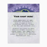 Kolo fractal art flyer
