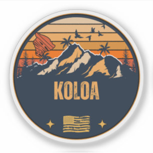 Koloa, Hawaii Sticker