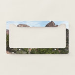 Kolob Canyons at Zion National Park License Plate Frame