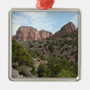 Kolob Canyons at Zion National Park Metal Ornament