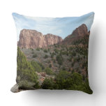 Kolob Canyons at Zion National Park Throw Pillow