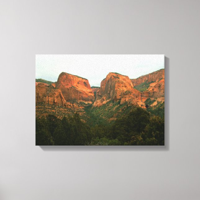 Kolob Canyons on Canvas (Front)