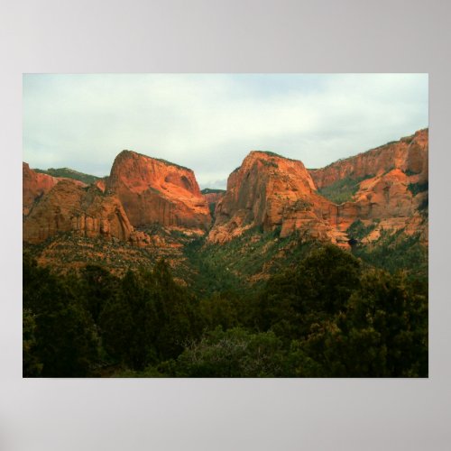 Kolob Canyons Poster