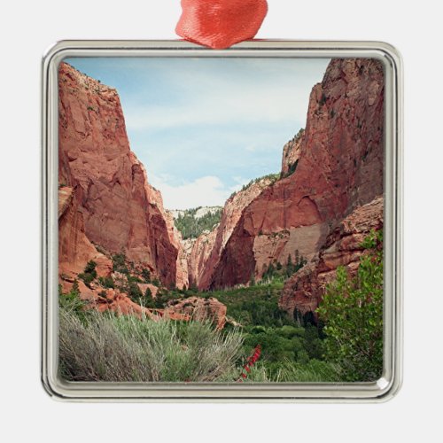 Kolob Canyons Zion National Park Utah USA 4 Metal Ornament
