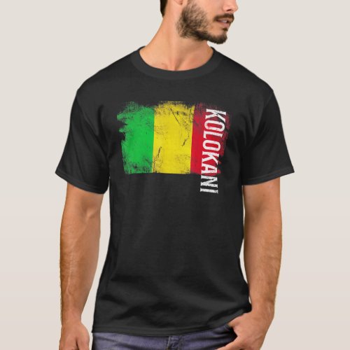Kolokani Mali Flag For Malians Men Women Kids T_Shirt