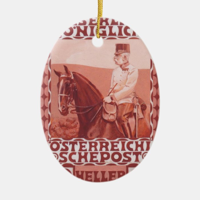 Koloman Moser  Design of the anniversary stamp Christmas Tree Ornament