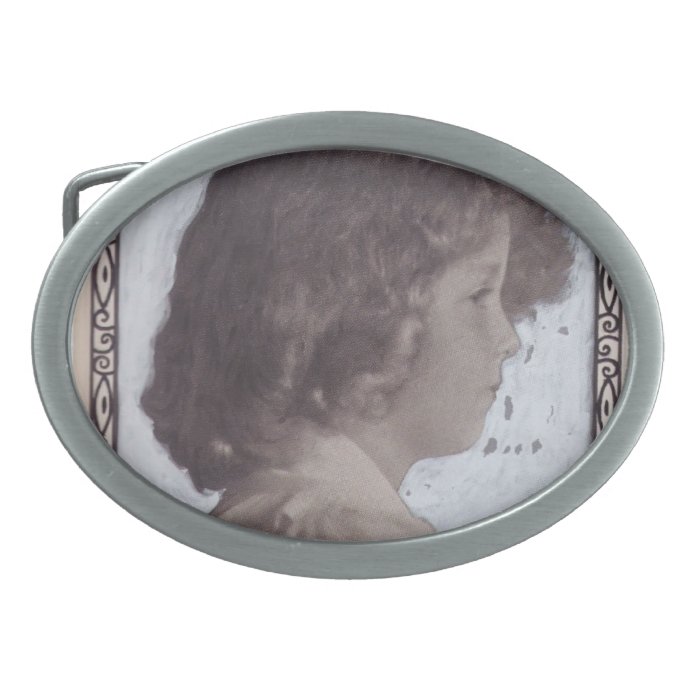 Koloman Moser  Stamp Design Crown Prince Otto Oval Belt Buckle