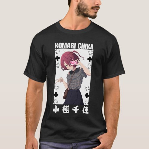 Komari Chika _ Make Heroine ga Oosugiru T_Shirt