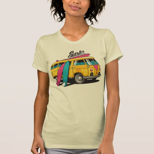 Kombi Surfer T-Shirt (Front)