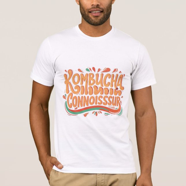 Kombucha Connoisseur T-Shirt (Front)