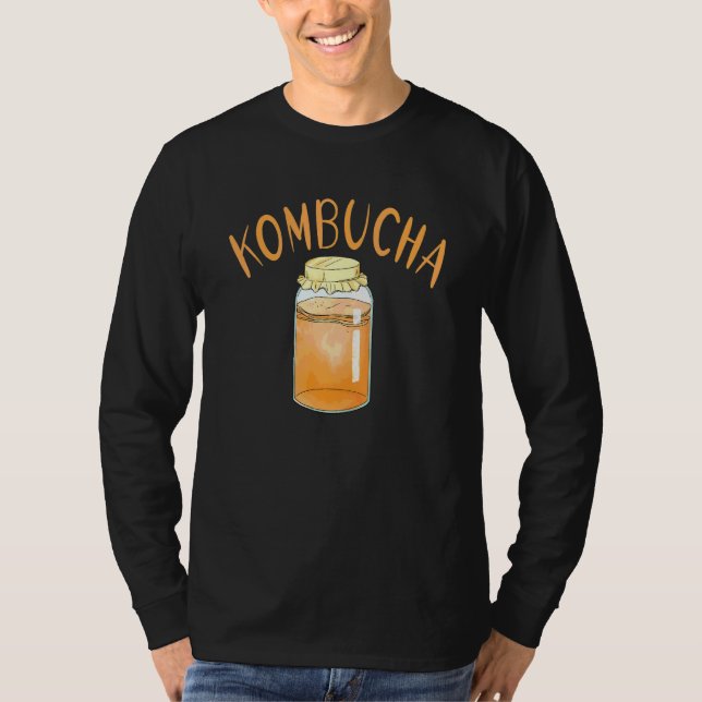 Kombucha Definition The Elixir Of Life Probiotic D T-Shirt (Front)