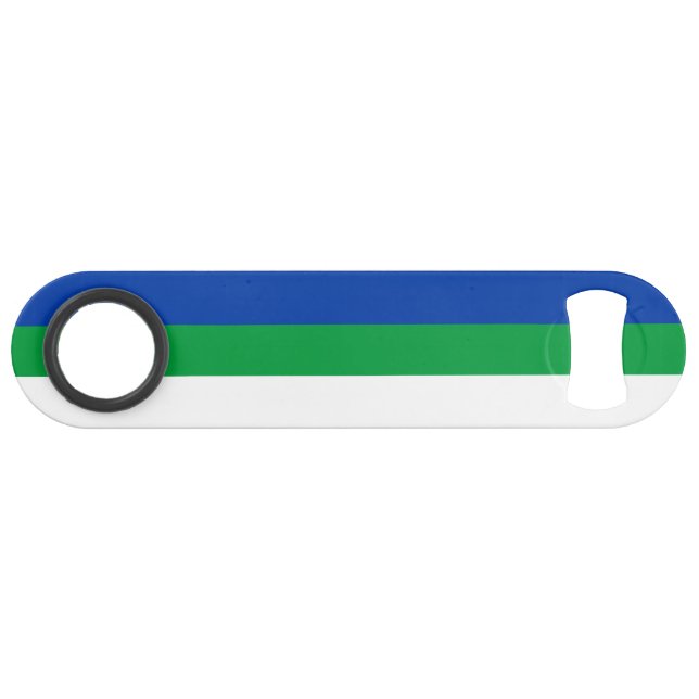 Komi Republic Flag Bar Key (Front (Horizontal))