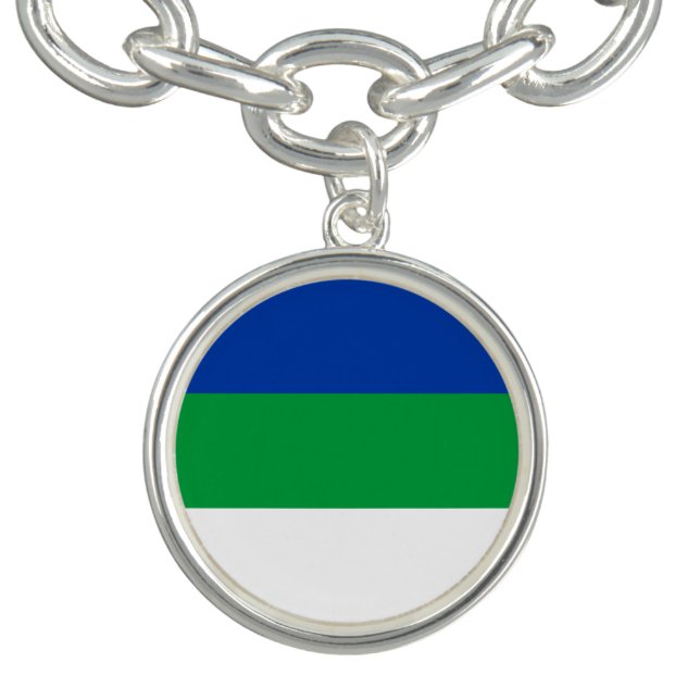 Komi Republic Flag Bracelet (Design)