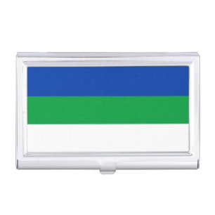 Komi Republic Flag Business Card Case