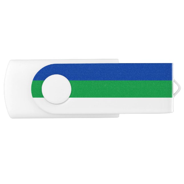 Komi Republic Flag Flash Drive (Front)