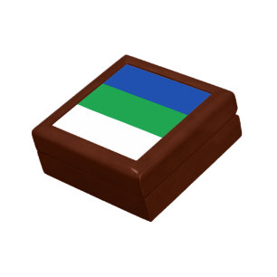 Komi Republic Flag Gift Box