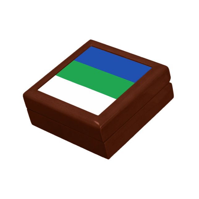 Komi Republic Flag Gift Box (Side)