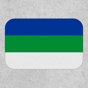 Komi Republic Flag Patch