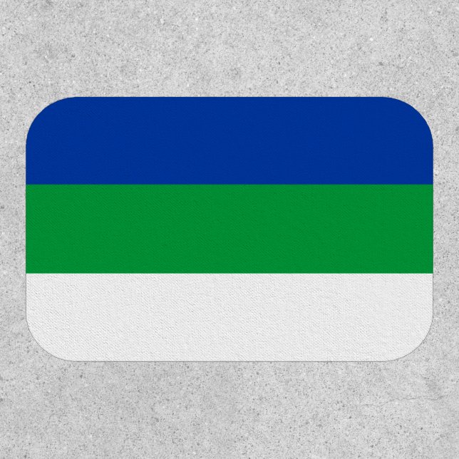 Komi Republic Flag Patch (Front)