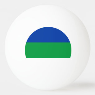 Komi Republic Flag Ping Pong Ball