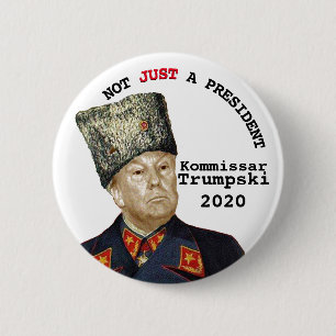 Kommissar Trumpski Button