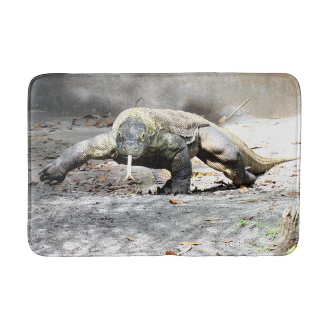 Komodo Dragon (0751) Bath Mat (Front)