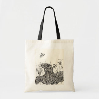 Komodo Dragon Basking in Beauty Tote Bag