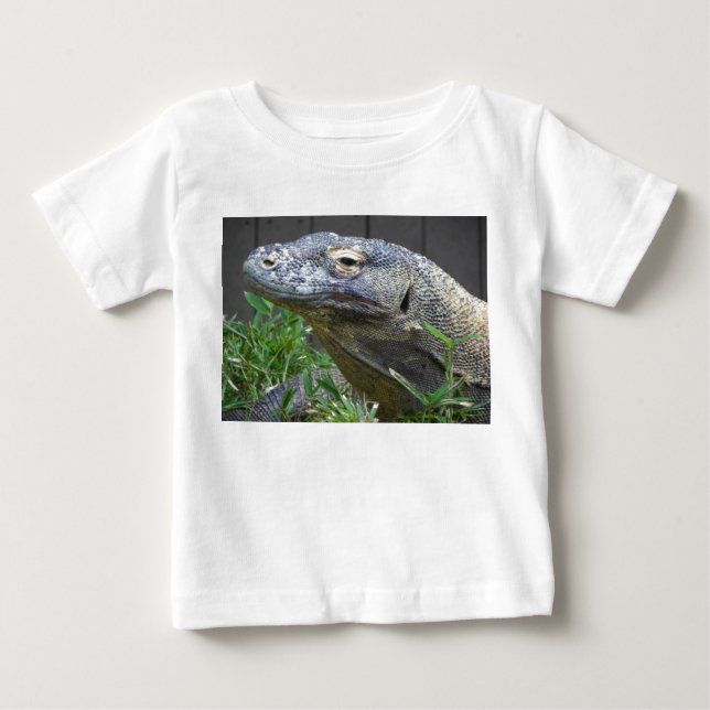 Komodo Dragon Close Up Baby T-Shirt (Front)