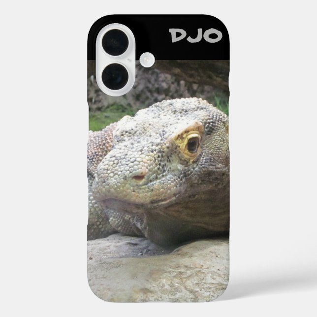 Komodo Dragon Face Case-Mate iPhone Case (Back)