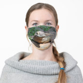 Komodo Dragon Face Mask (Worn)