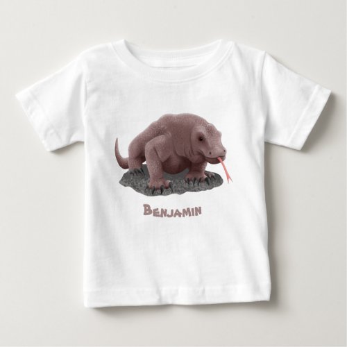 Komodo dragon illustration baby T_Shirt