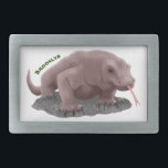 Komodo dragon illustration belt buckle<br><div class="desc">For big Indonesian lizard lovers. This Komodo dragon is drawn in illustration style.</div>