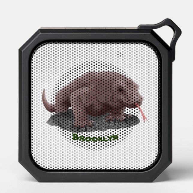 Komodo dragon illustration bluetooth speaker (Front)