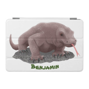 Komodo dragon illustration iPad mini cover