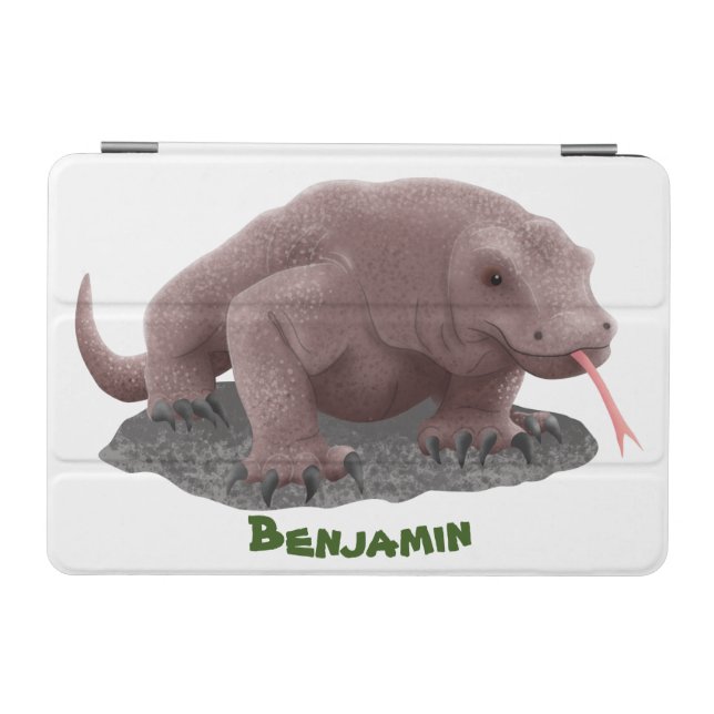 Komodo dragon illustration iPad mini cover (Horizontal)